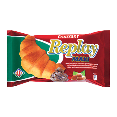 Κρουασάν REPLAY <i>με κρέμα κακάο & πραλίνα φουντουκιού</i>